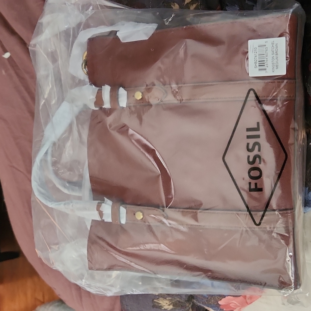 NWT Fossil Kingston Satchel